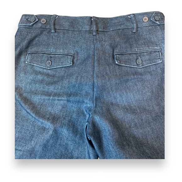 Express Full leg Women shimmering Blue Jeans - Picture 4 of 8